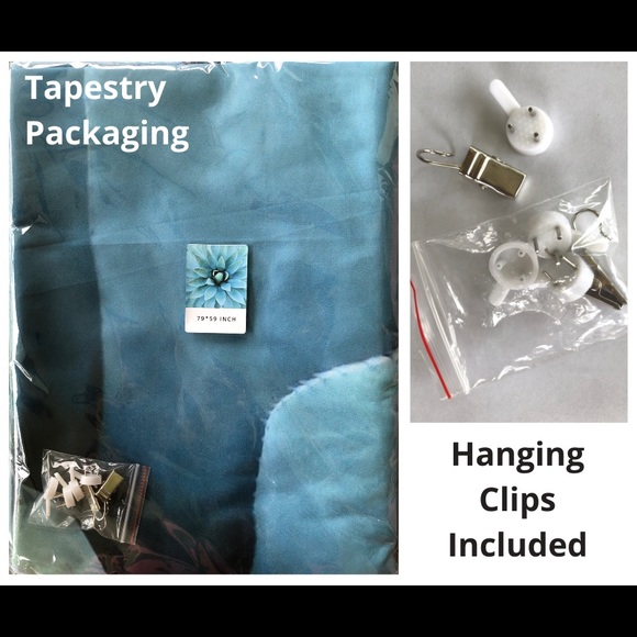 Tapestry Wall Hanging Art Decor With LED Lights - Picture 13 of 13